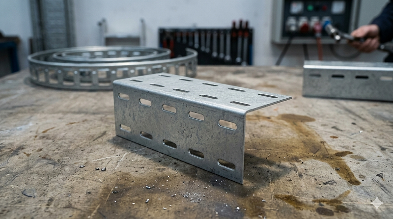 You are currently viewing Mengenal Angel Connector Tray dan Perannya dalam Instalasi Cable Tray yang Lebih Kuat dan Stabil