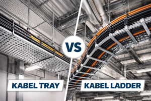 Read more about the article Perbedaan Kabel Tray dan Kabel Ladder yang Wajib Diketahui: Rahasia Instalasi Lebih Optimal, Aman, dan Tahan Lama