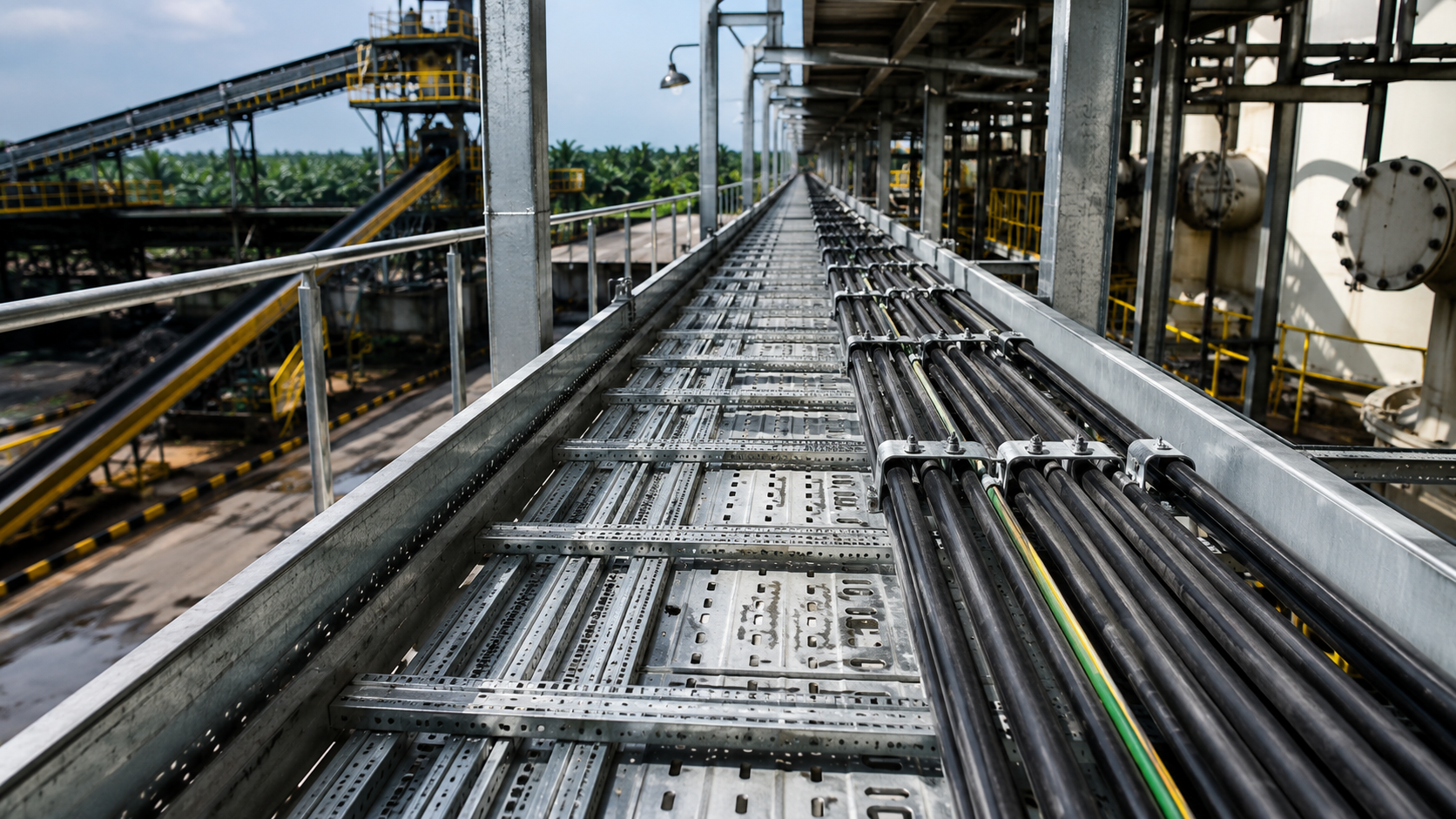 You are currently viewing Kabel Tray untuk Industri Kelapa Sawit Tahan Ekstrem
