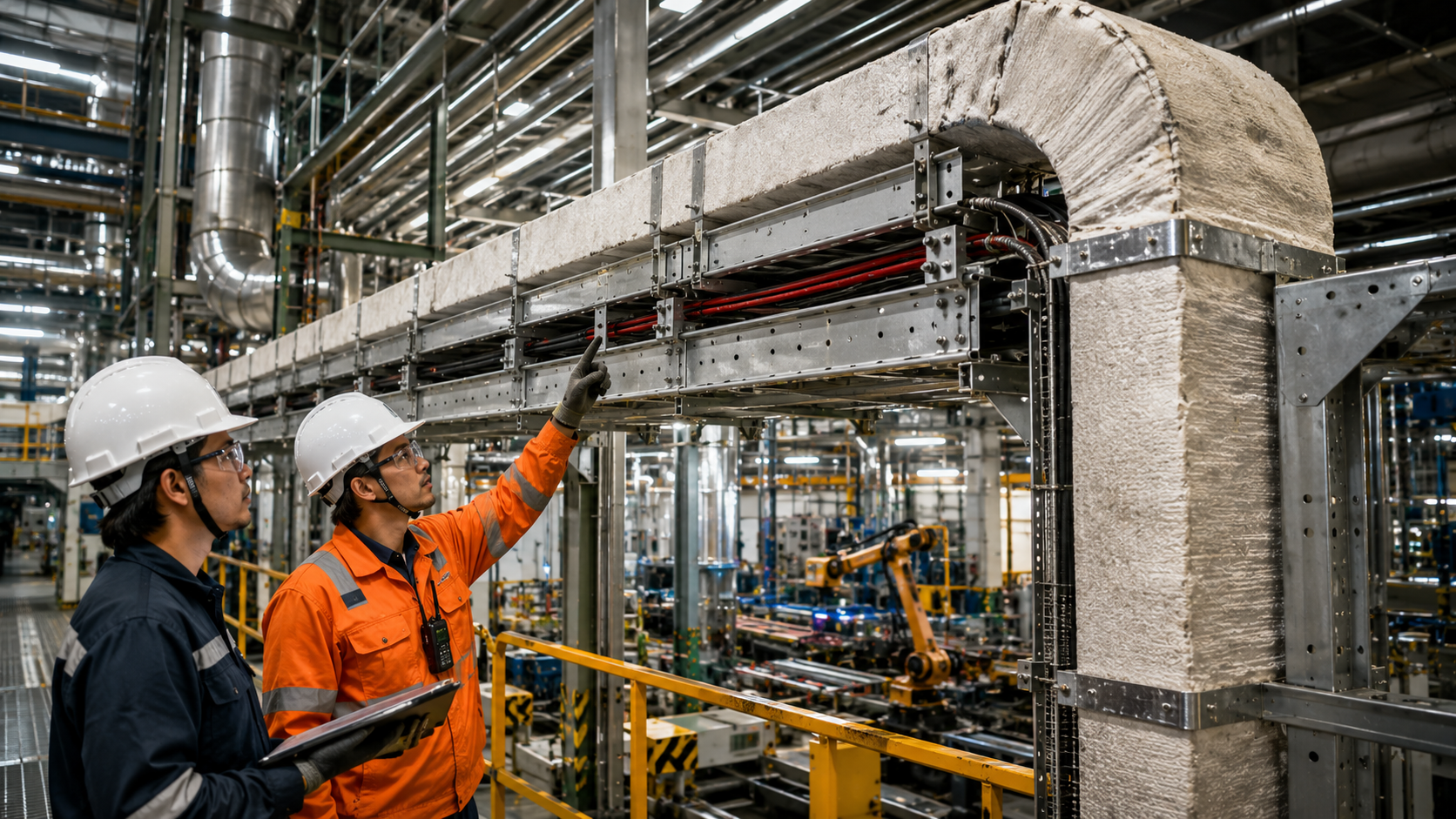 You are currently viewing Proteksi Kabel Tray di Lingkungan Ekstrem Industri