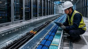Read more about the article Sekat Pemisah Kabel Tray untuk Data & Power Kabel