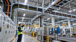 Read more about the article Kabel Tray Pabrik: Pilihan Tahan Beban untuk Produksi