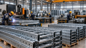 Read more about the article Pembuatan Jalur Kabel Heavy Duty dari Produsen Kabel Ladder